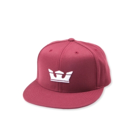 Supra Accessories ICON SNAP Hats Burgundy | US-59531